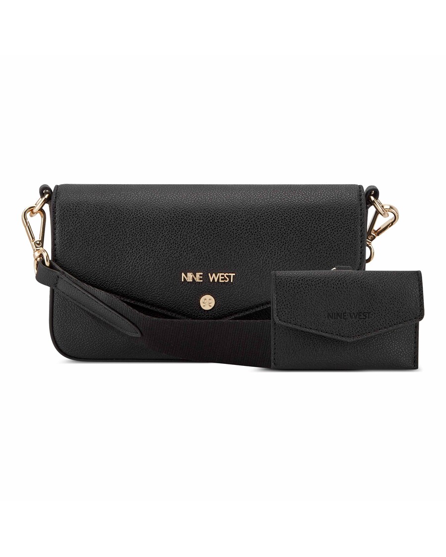 Nine West Peaches Crossbody Flap With Card Case