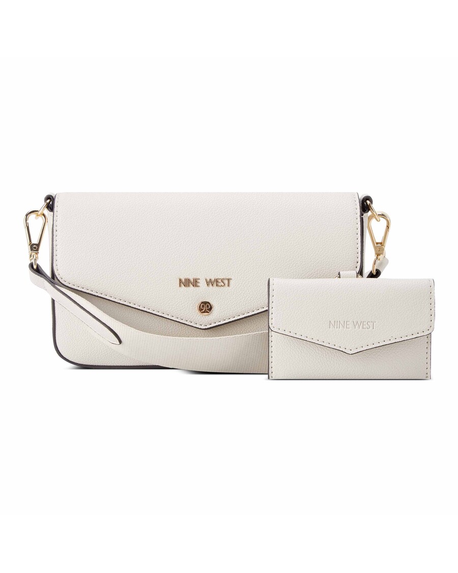 Nine West Peaches Crossbody Flap With Card Case