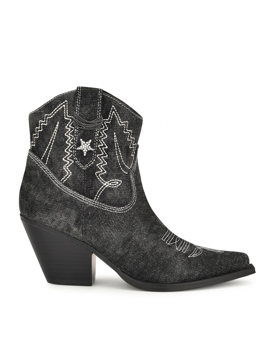 Nine West Nallas Western Booties