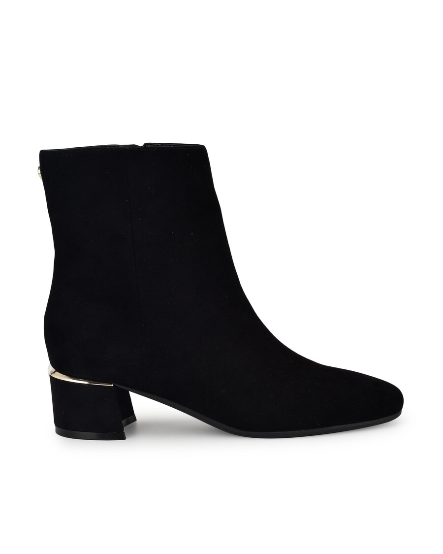 Nine West Trunke 9x9 Square Toe Booties