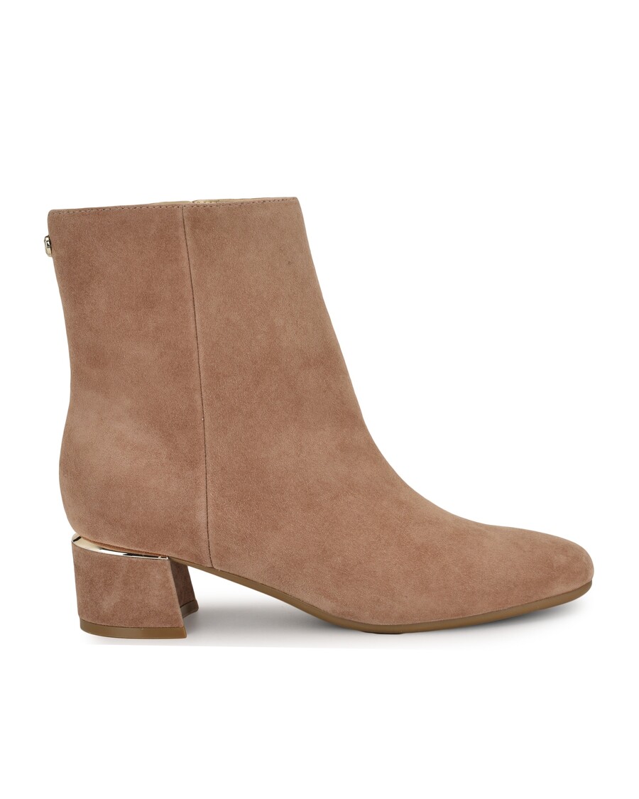 Nine West Trunke 9x9 Square Toe Booties