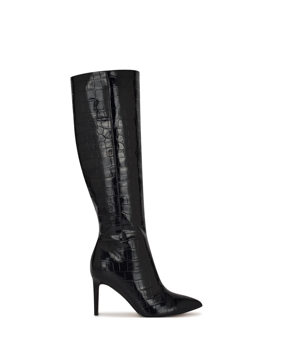 Nine West Richy Wide Calf Heeled Boots