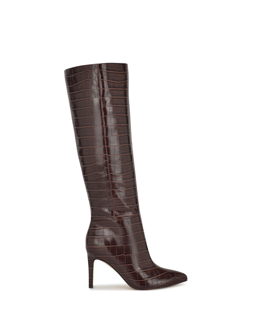 Nine West Richy Wide Calf Heeled Boots