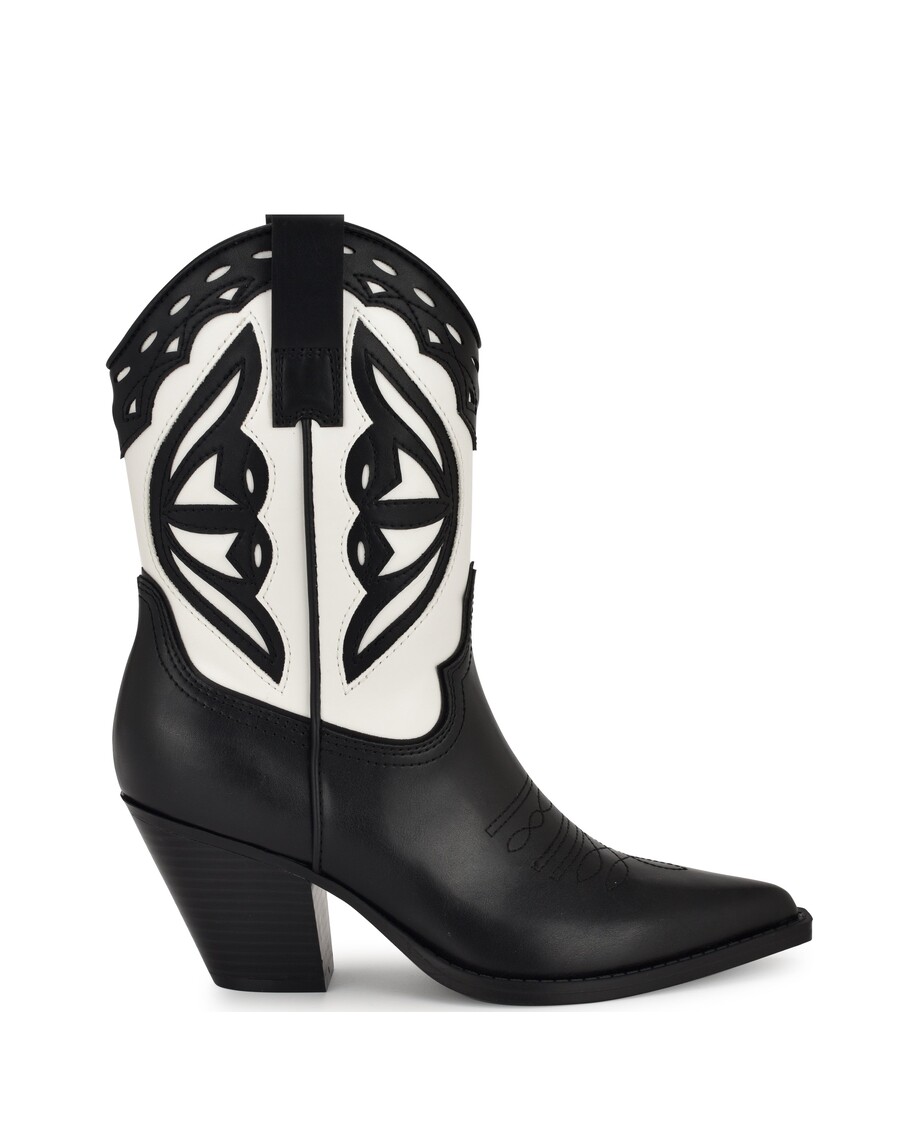 Nine West Puzz Western Booties