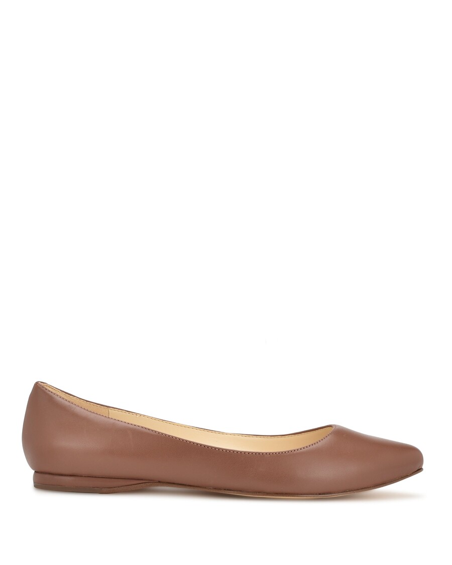 Nine West Speakup Almond Toe Flats