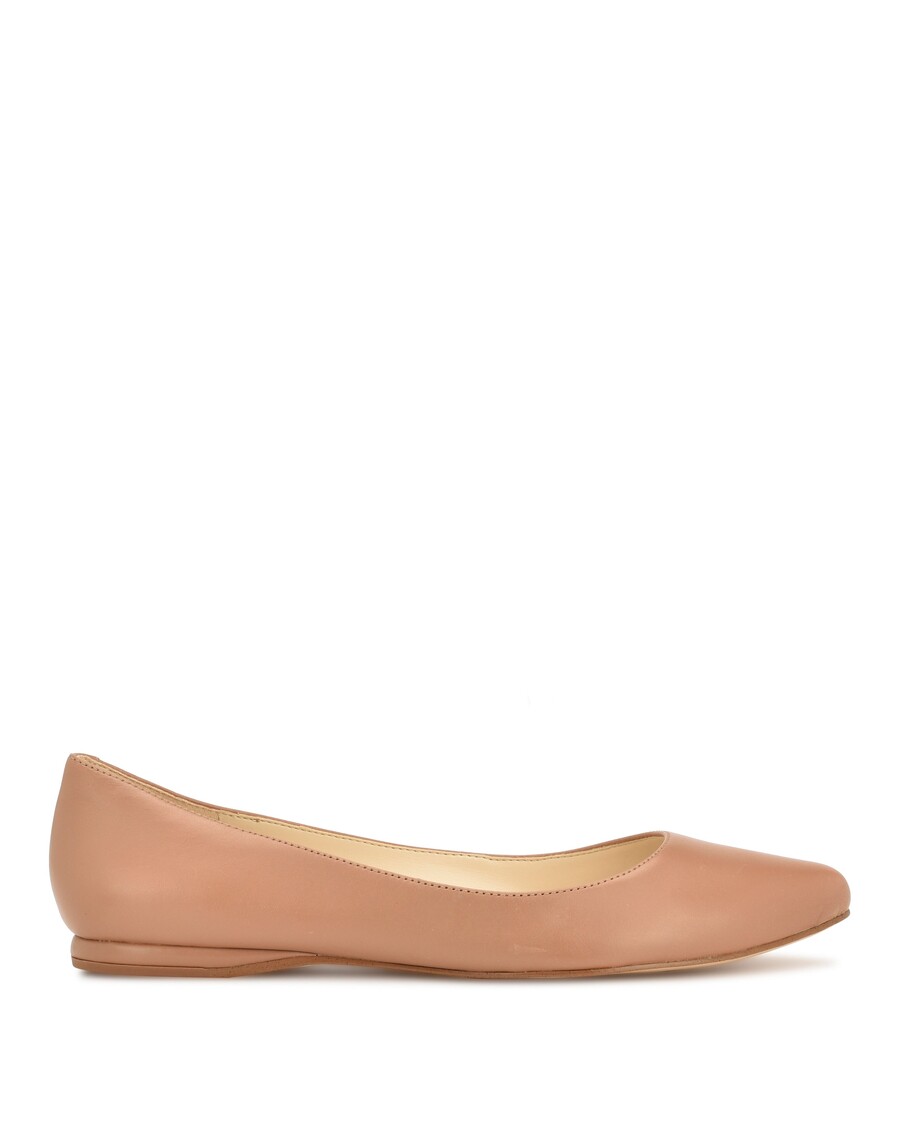 Nine West Speakup Almond Toe Flats