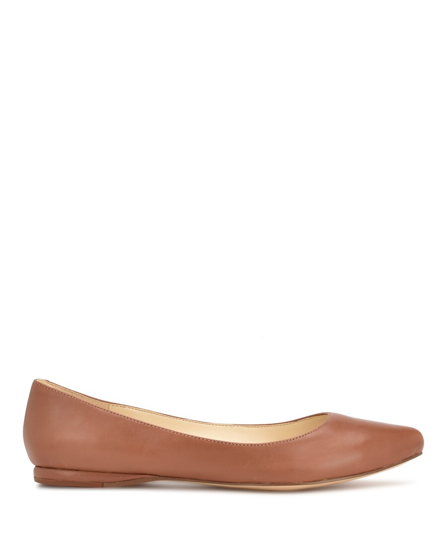 Nine West Speakup Almond Toe Flats