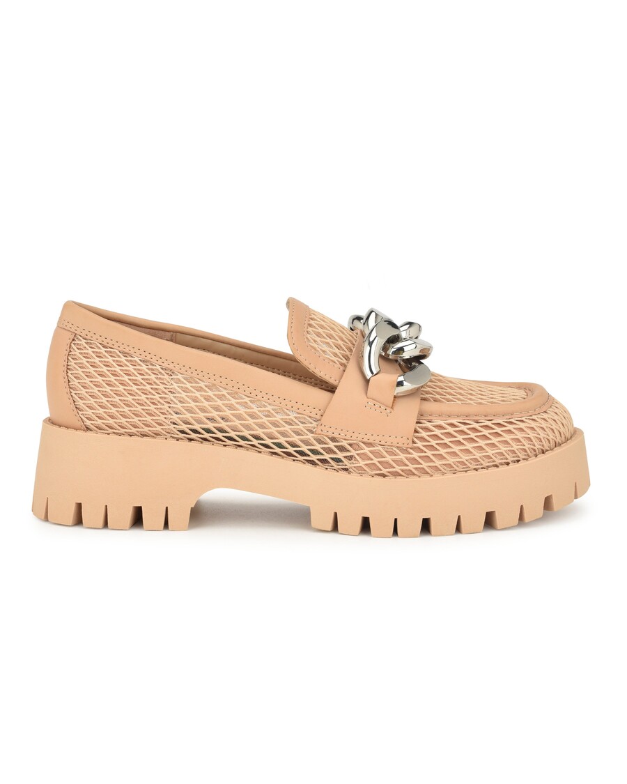 Nine West Afer Mesh Lugsole Loafers