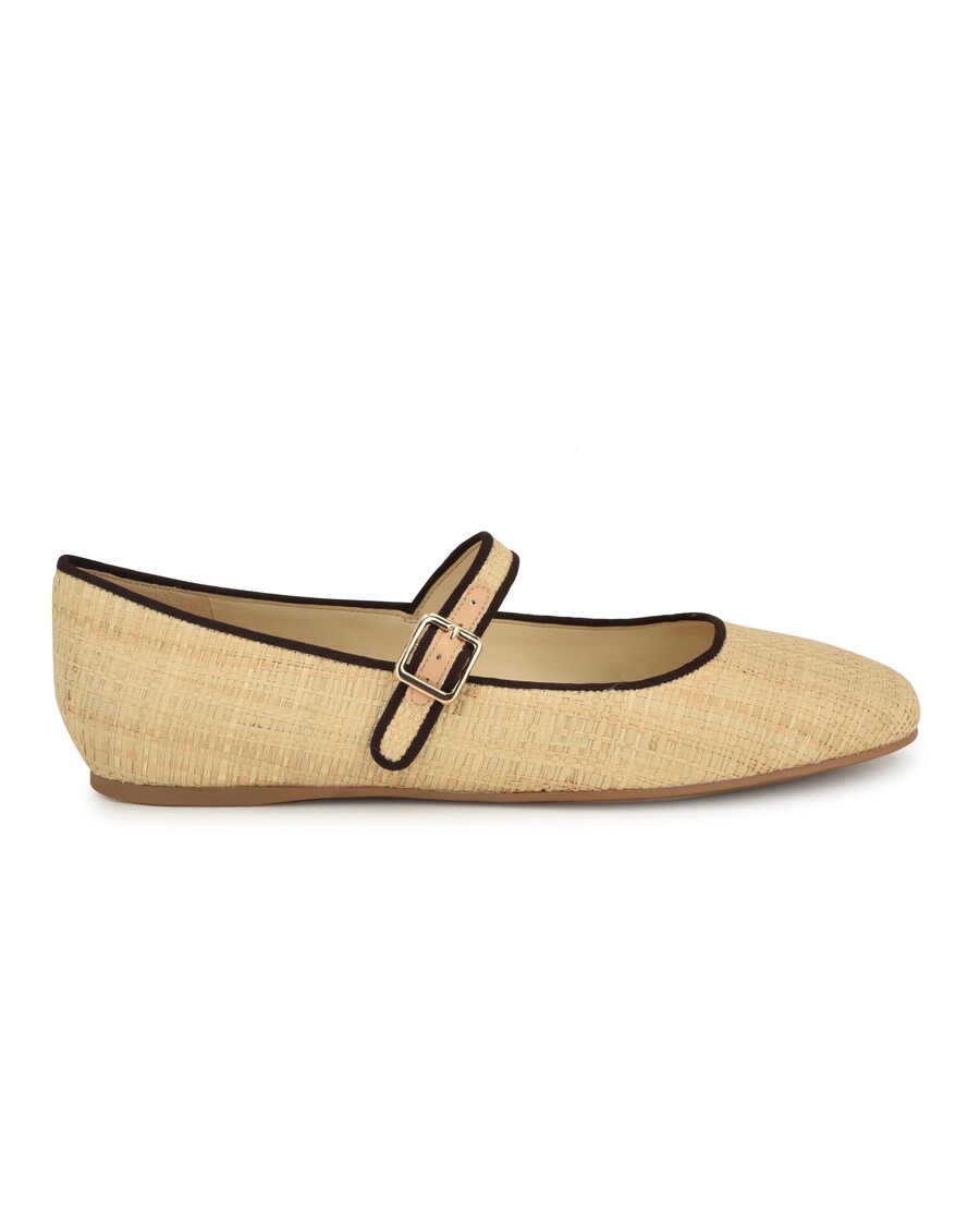 Nine West Lilow Square Toe Mary Jane Flats