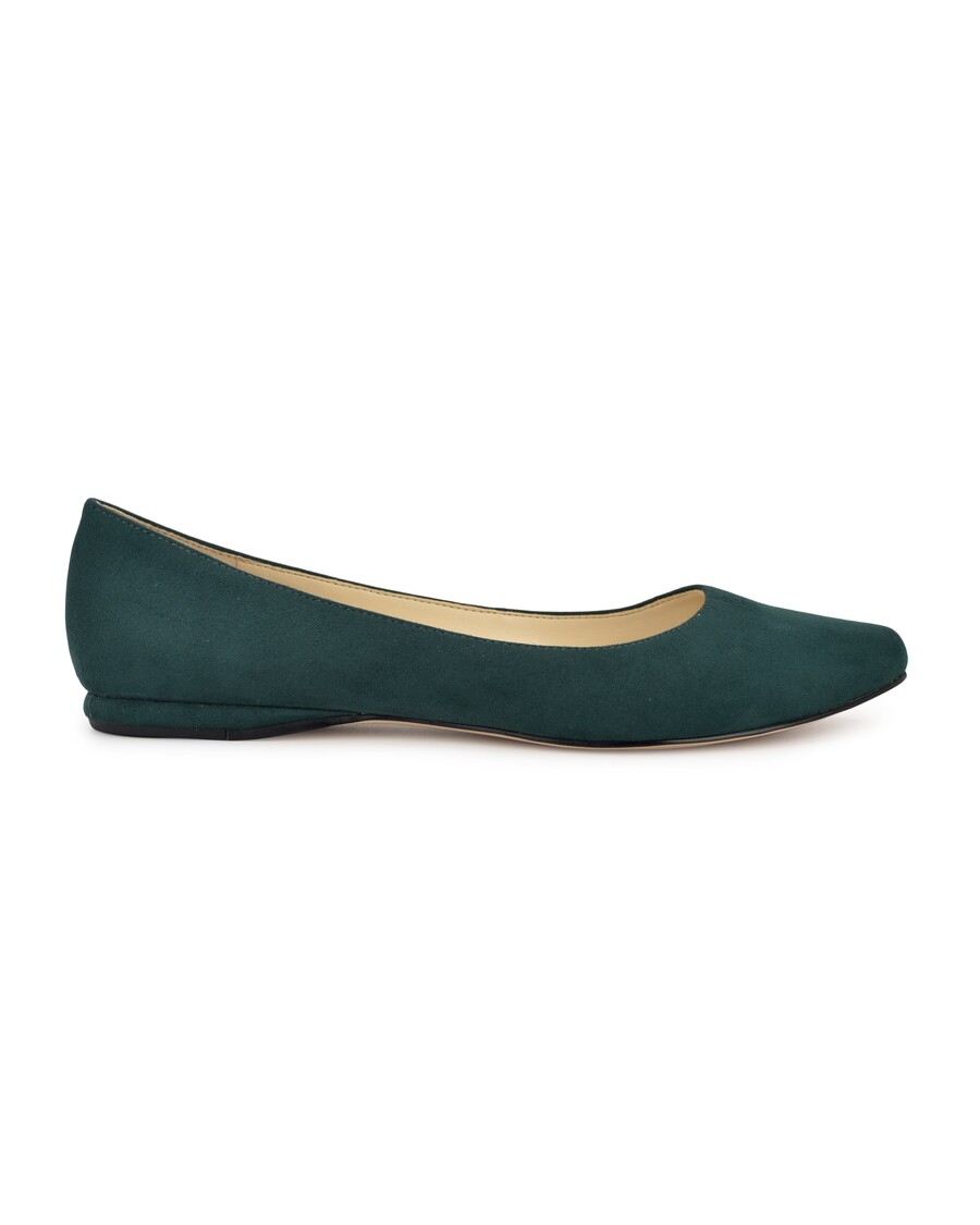 Nine West Speakup Almond Toe Flats