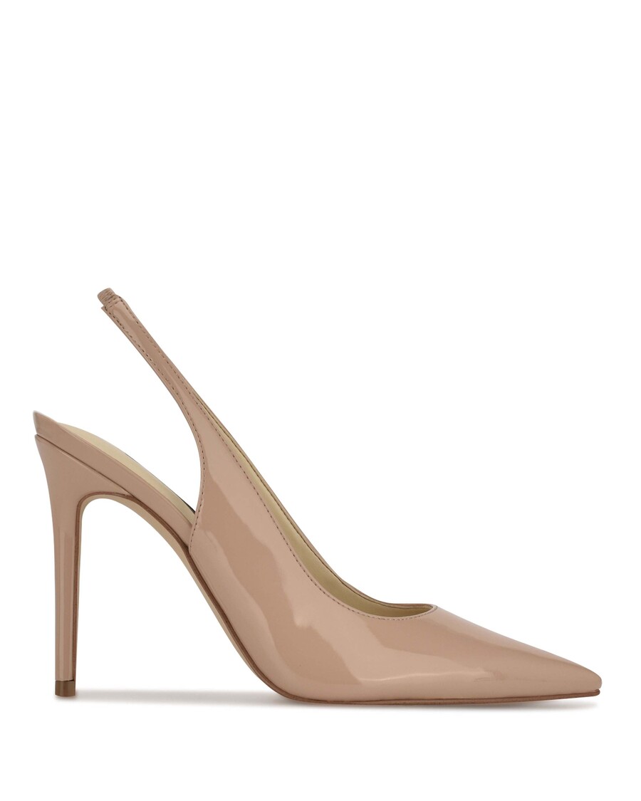 Nine West Feather Pointy Toe Slingback Pumps