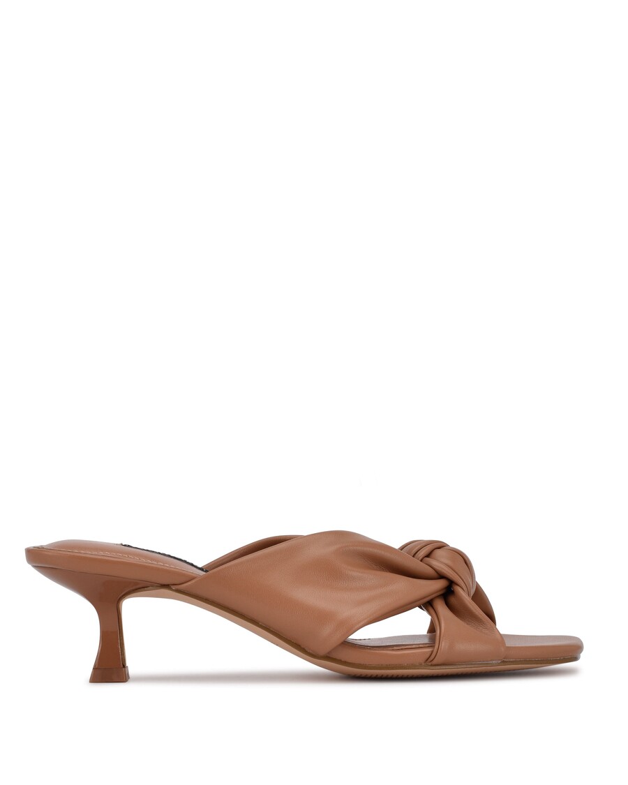 Nine West Dipa Heeled Slide Sandals