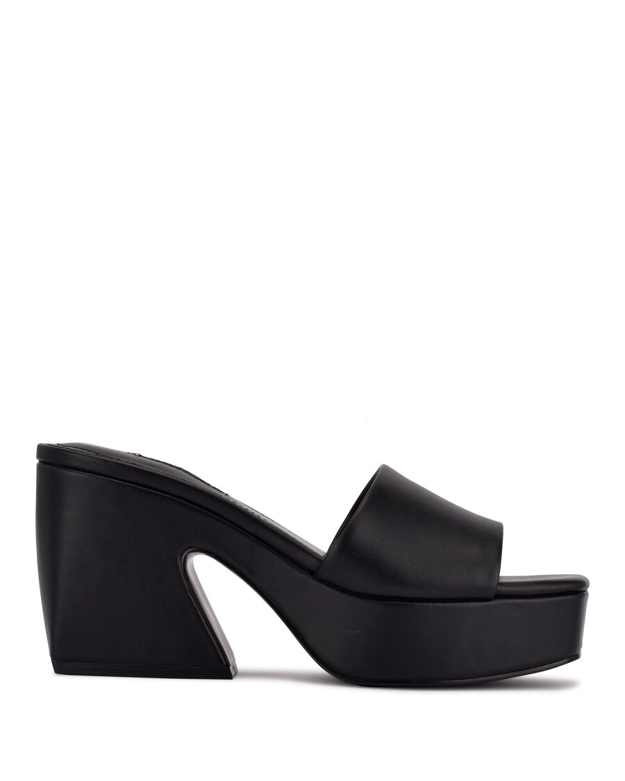 Nine West Oklee Platform Slide Sandals