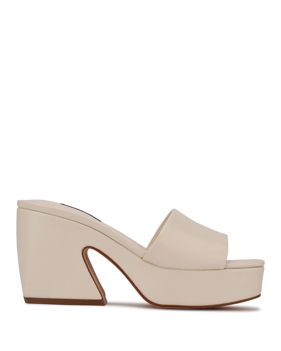 Nine West Oklee Platform Slide Sandals