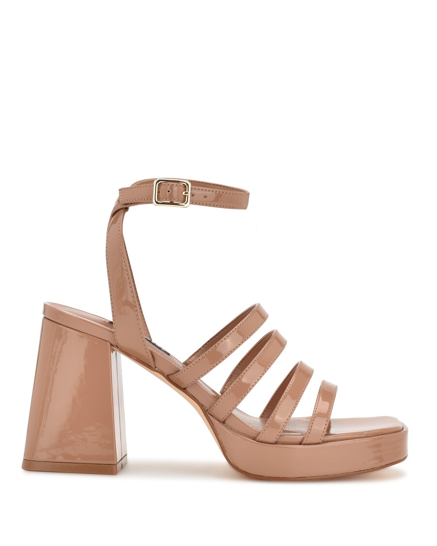 Nine West Teriss Strappy Platform Sandals