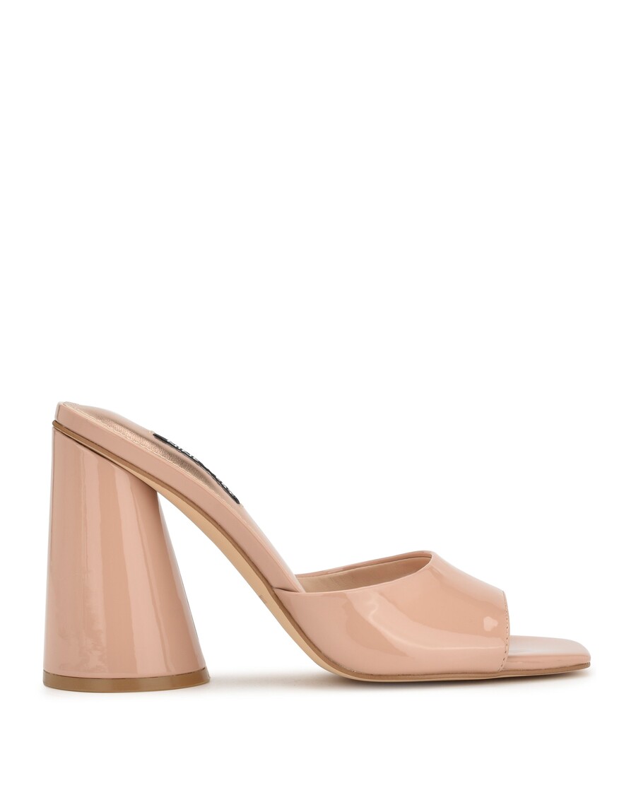 Nine West Excit Heeled Slide Sandals