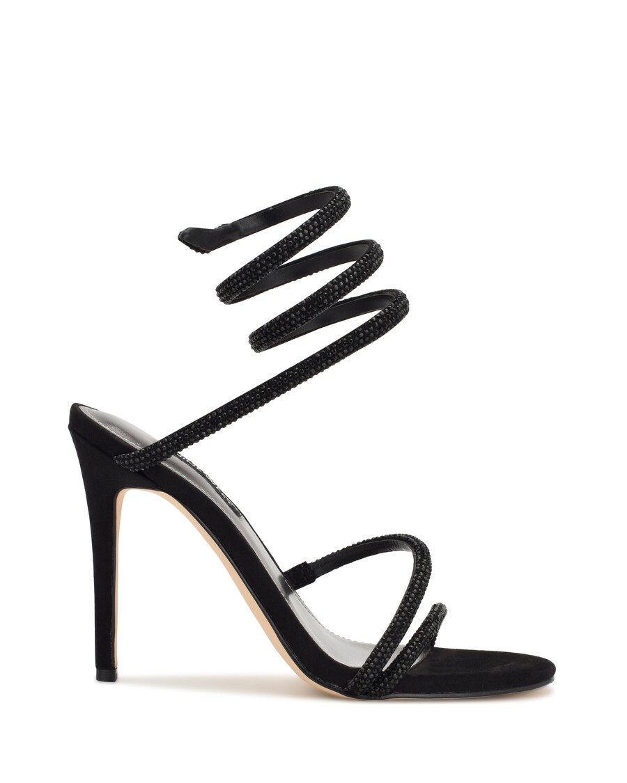 Nine West Maskil Ankle Wrap Heeled Sandals