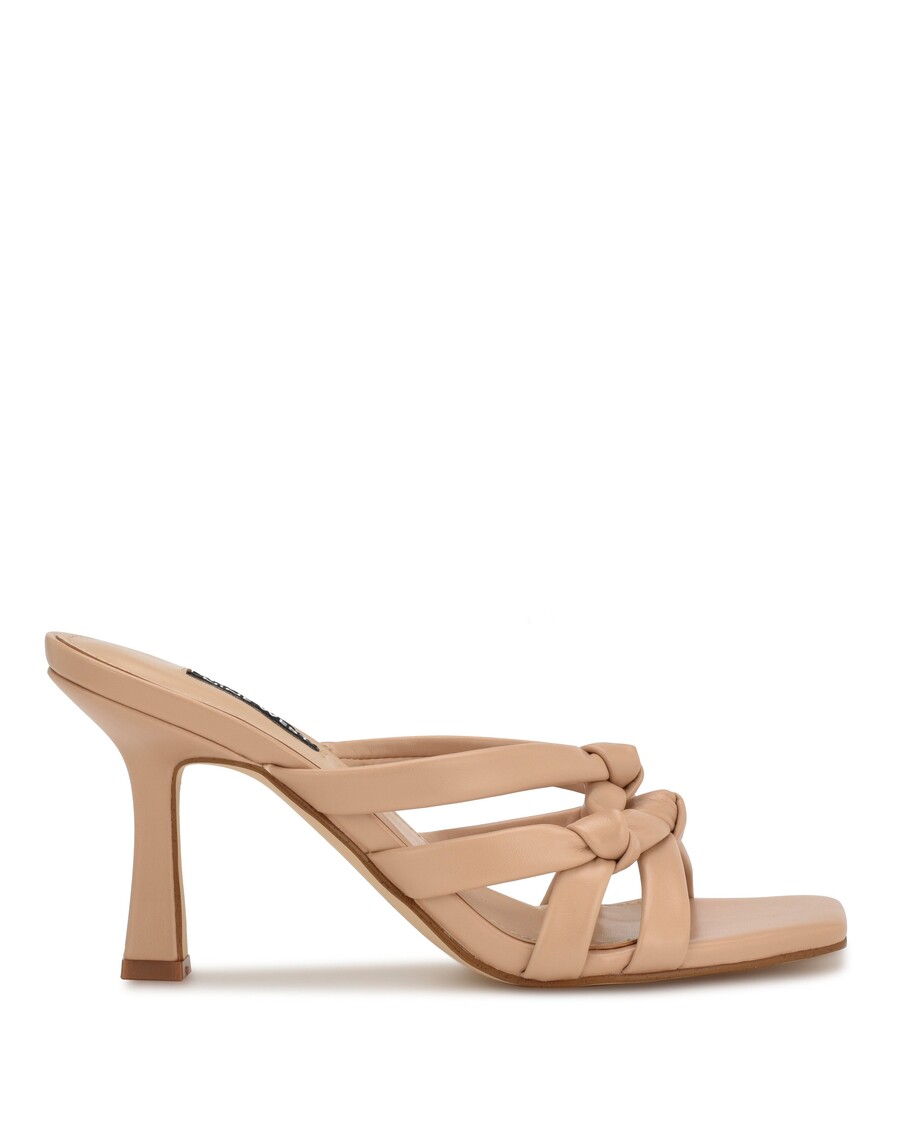 Nine West Yeander Heeled Slide Sandals