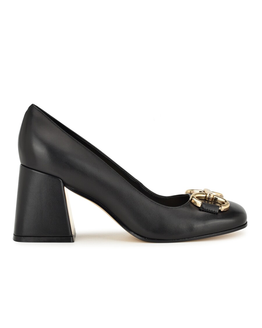 Nine West Caven Block Heel Pumps