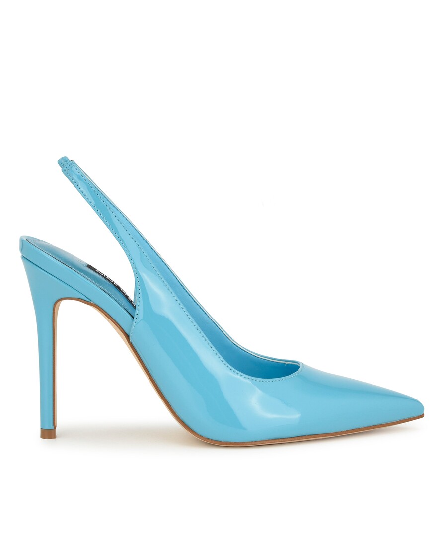 Nine West Feather Pointy Toe Slingback Pumps