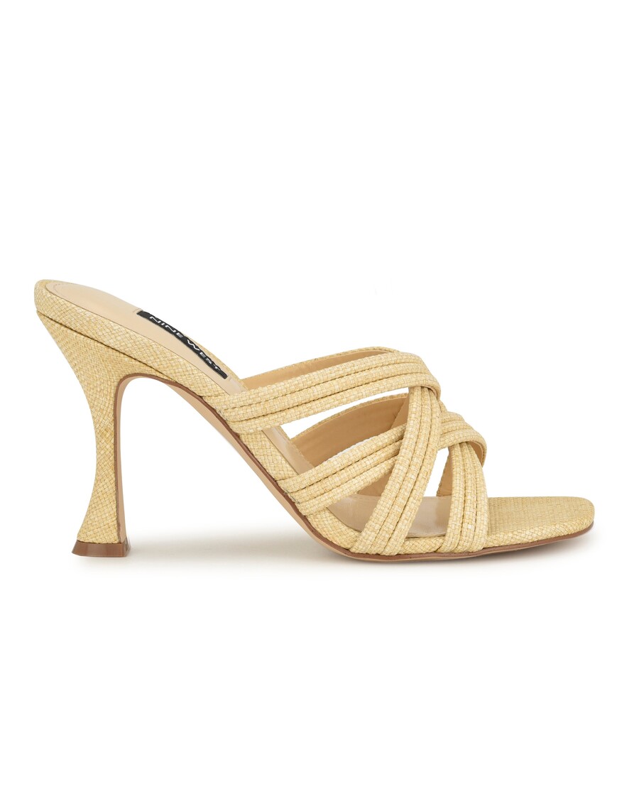 Nine West Tracee Heeled Slide Sandals