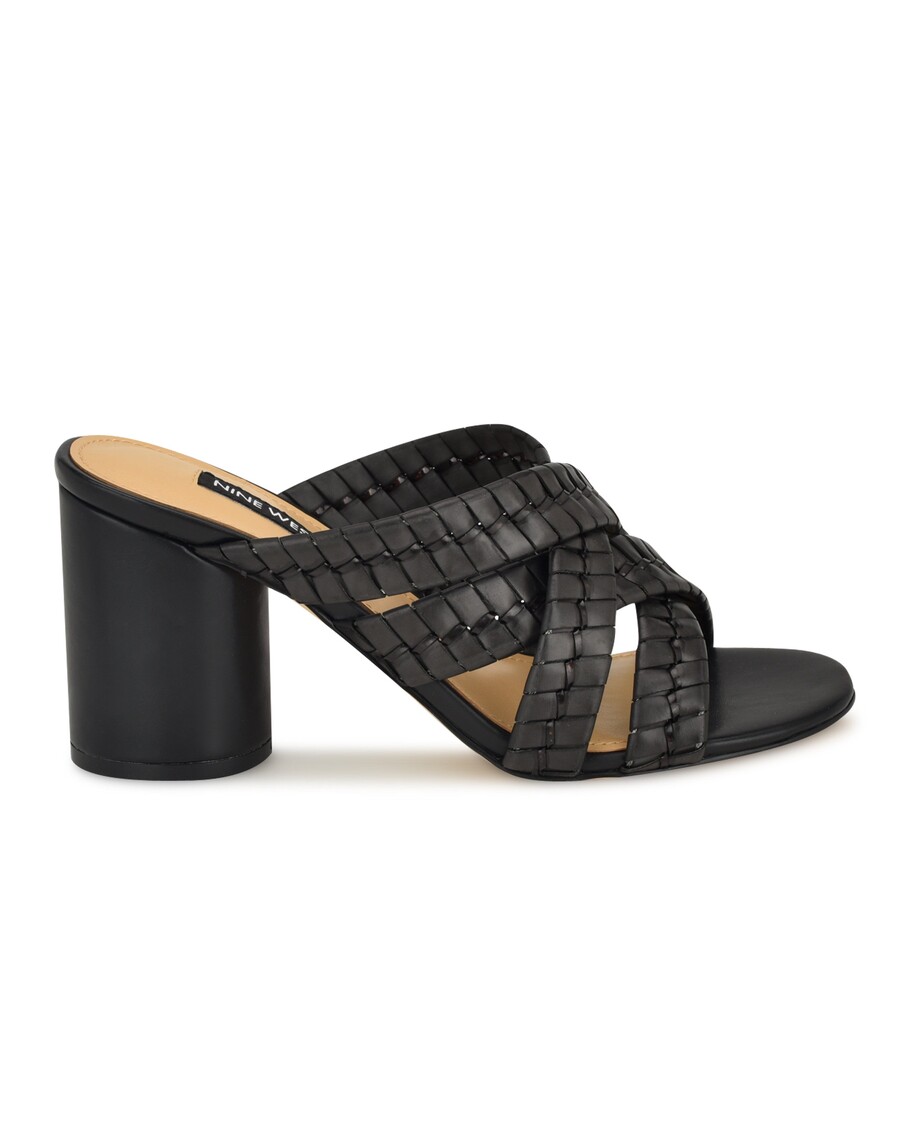 Nine West Wenea Strappy Heeled Slide Sandals