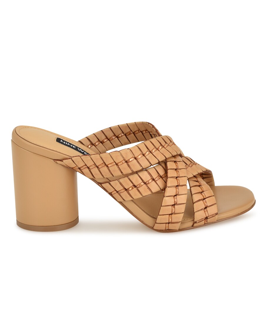 Nine West Wenea Strappy Heeled Slide Sandals