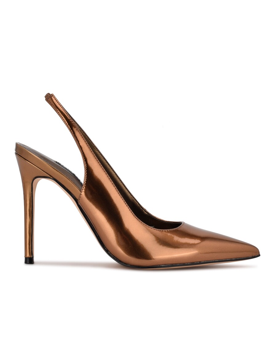 Nine West Feather Pointy Toe Slingback Pumps