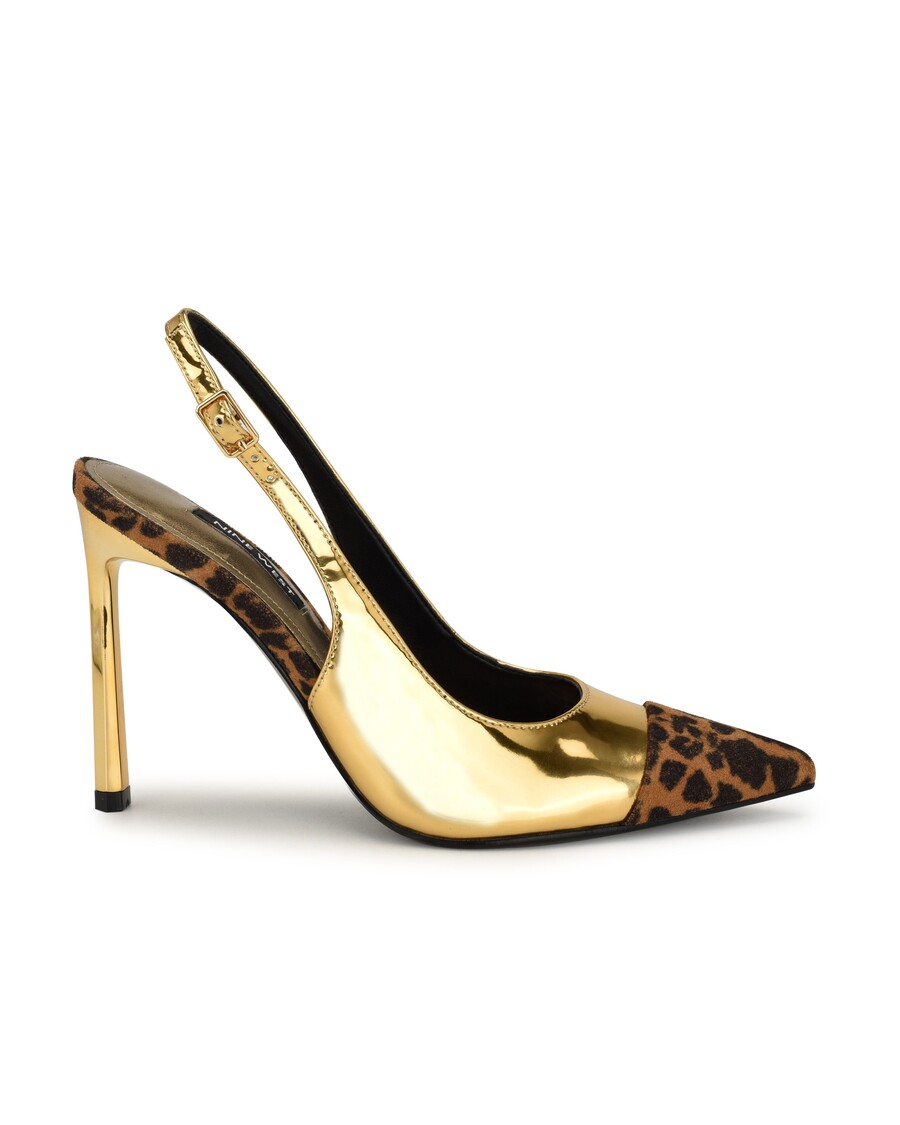 Nine West Fabele Pointy Toe Slingback Pumps