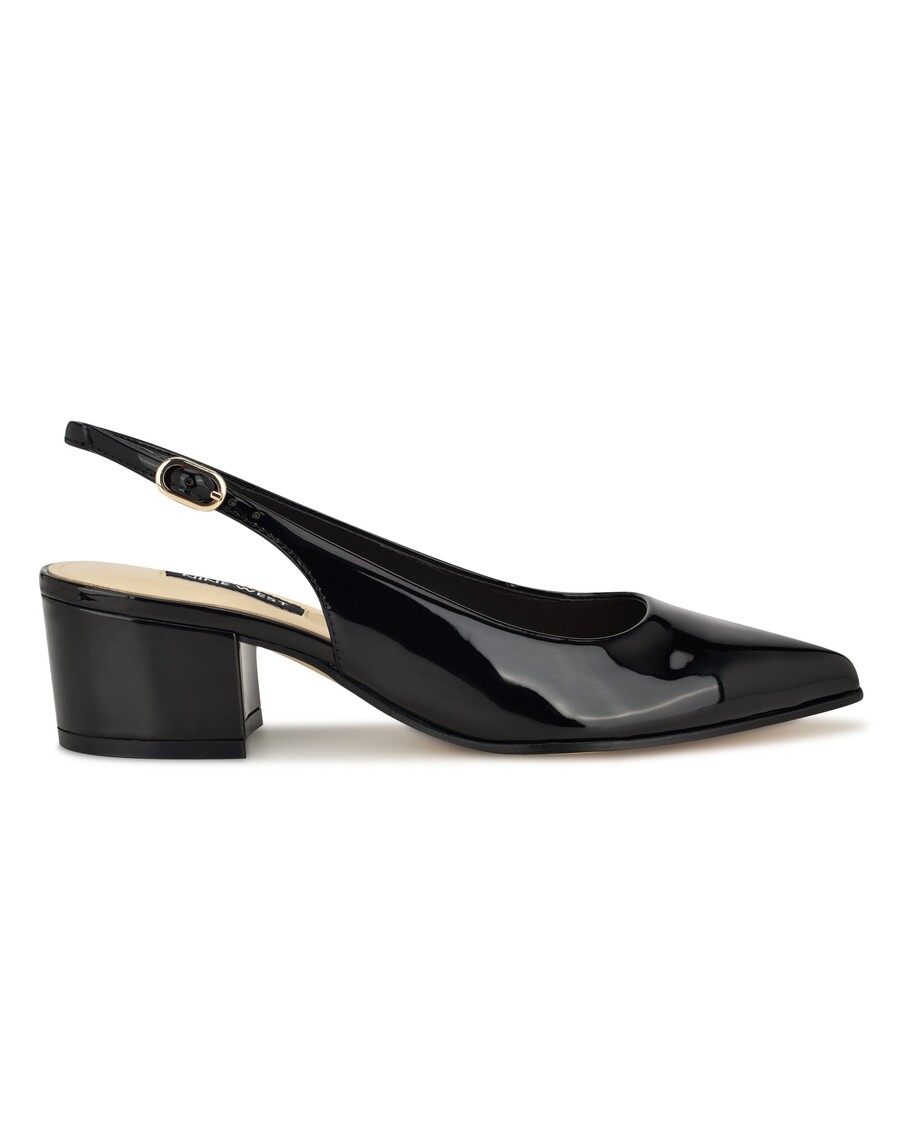 Nine West Prepp Block Heel Slingback Pumps