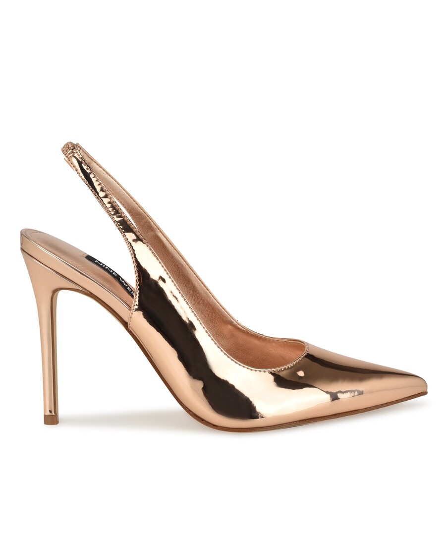 Nine West Feather Pointy Toe Slingback Pumps