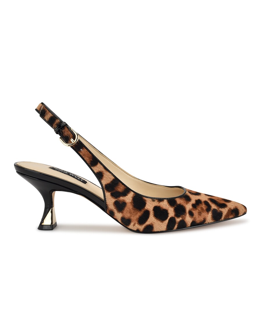 Nine West Jannit Pointy Toe Slingback Pumps