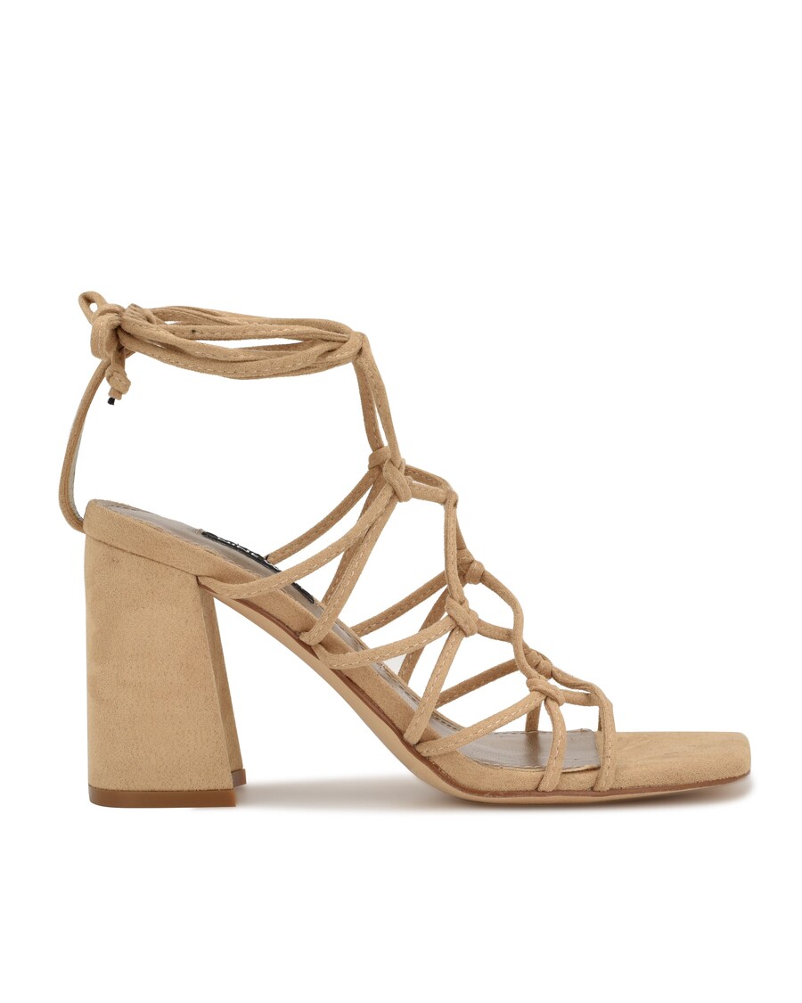 Nine West Glaven Ankle Wrap Sandals