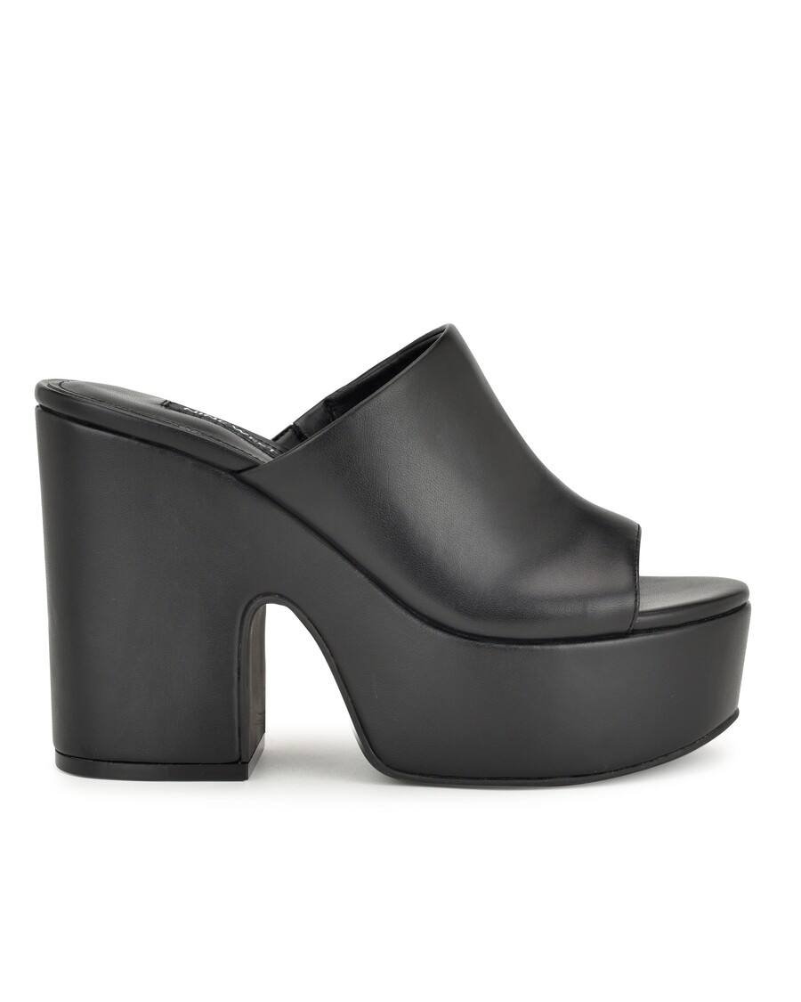 Nine West Olley Platform Slide Sandals