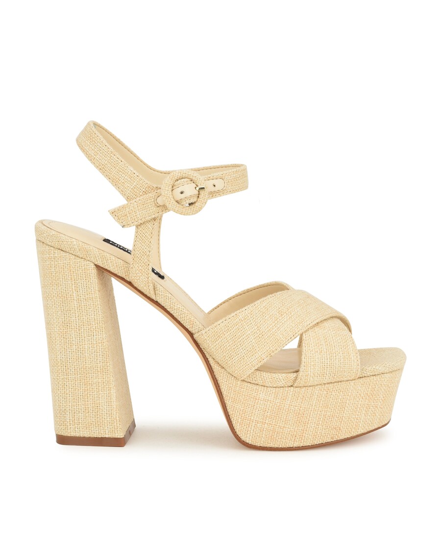 Nine West Vallen Strappy Platform Sandals