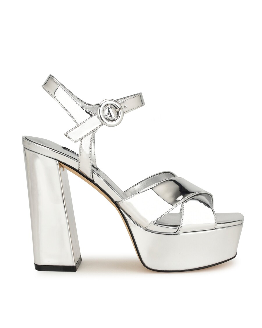 Nine West Vallen Strappy Platform Sandals