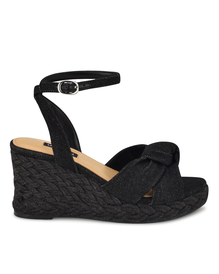 Nine West Dotime Espadrille Wedge Sandals