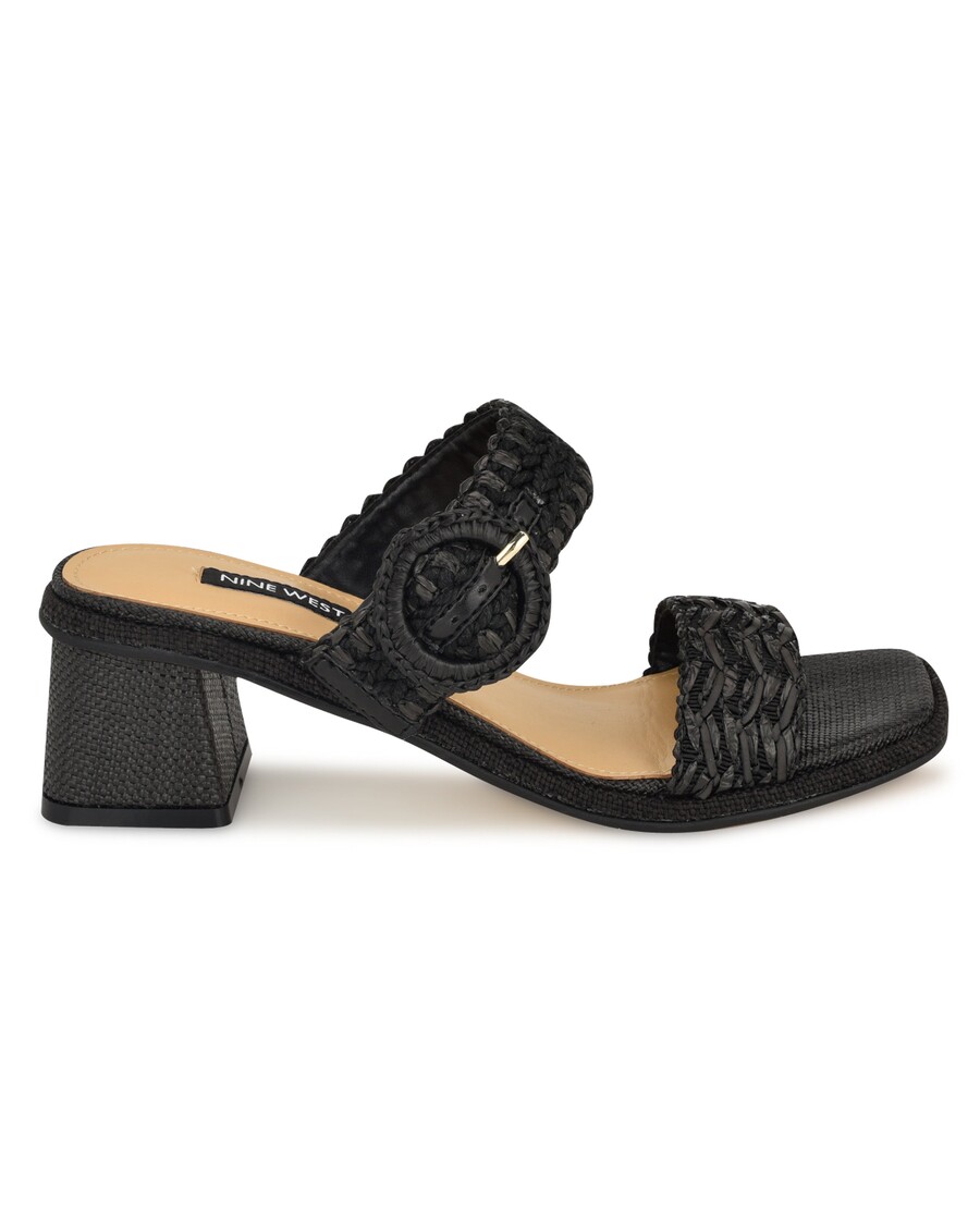 Nine West Emerey Woven Slide Sandals