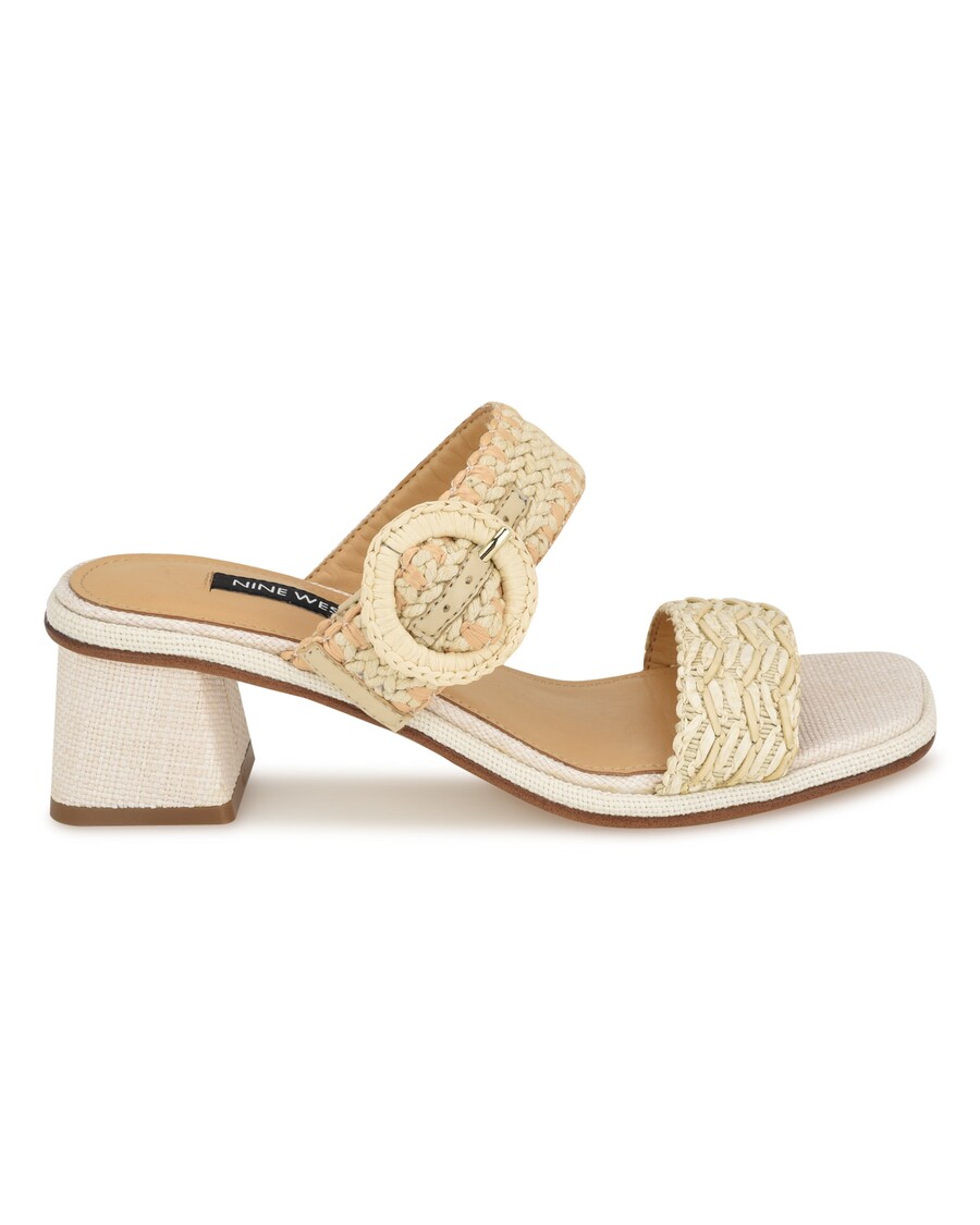 Nine West Emerey Woven Slide Sandals