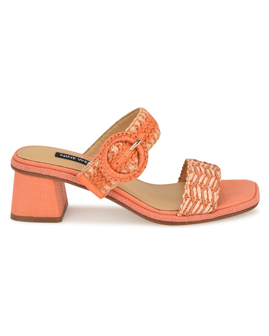 Nine West Emerey Woven Slide Sandals