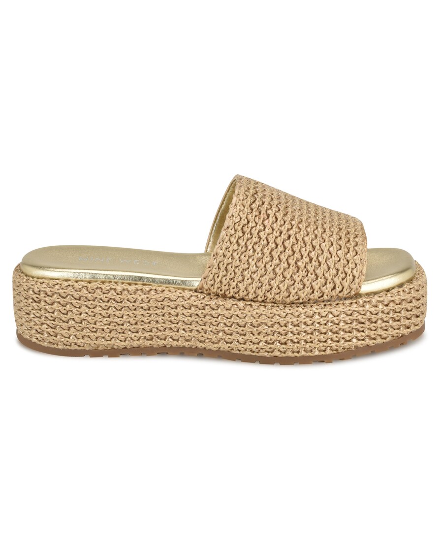 Nine West Keziah Flatform Slide Sandals