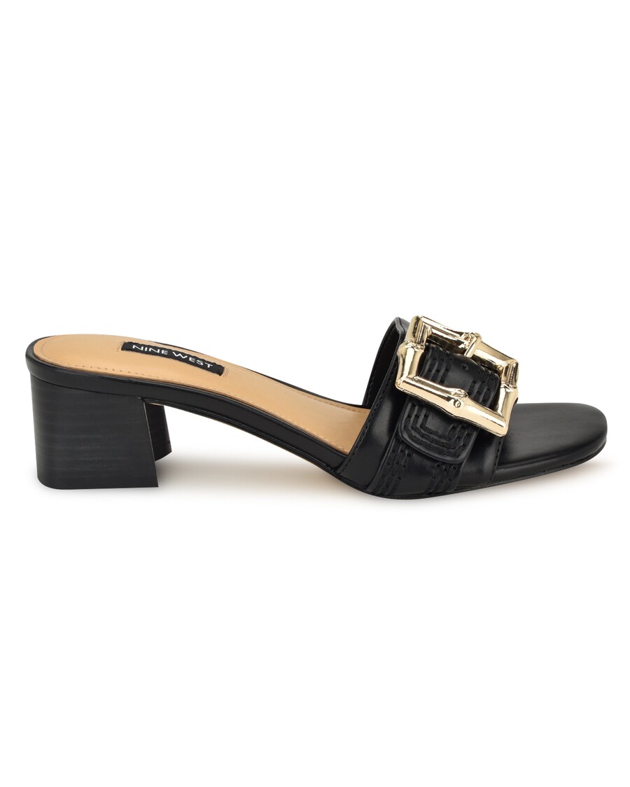 Nine West Garta Buckle Slide Sandals