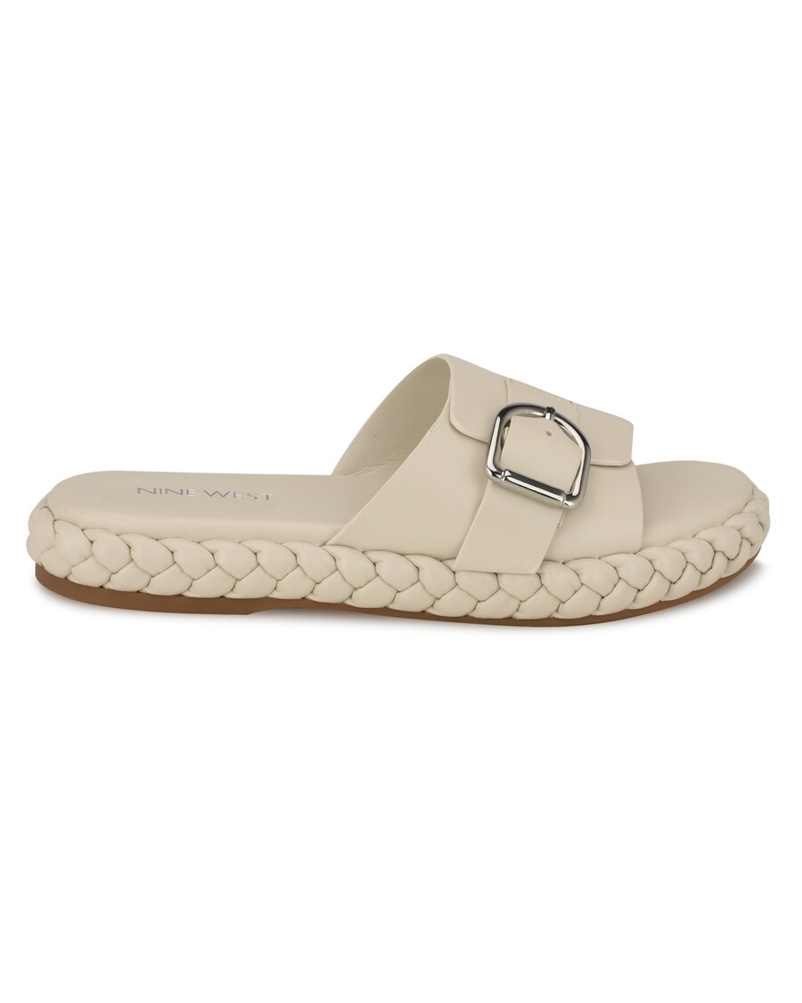 Nine West Shantel Casual Woven Footbed Sandals