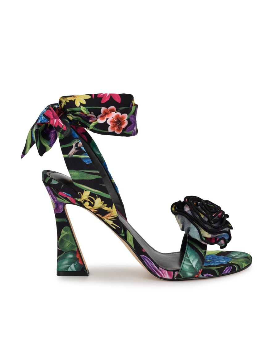 Nine West Krave Rosette Sandals