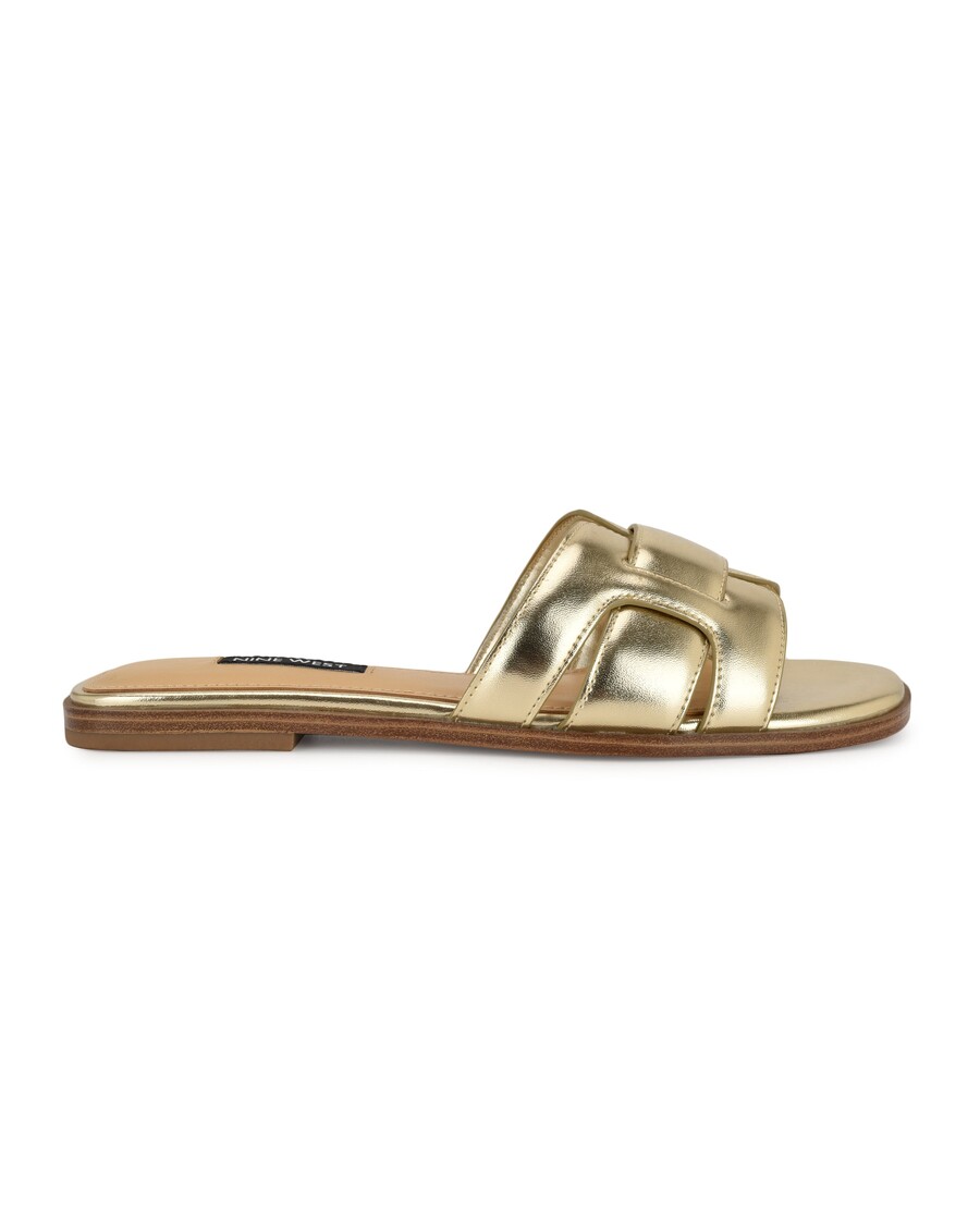 Nine West Germani Flat Slide Sandals